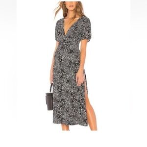 Free People Looking For Love Midi Dress Sz 8